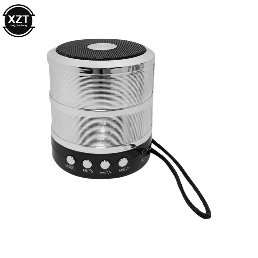 WS-887 Mini Speaker Subwoofer Speaker Wireless Bluetooth-compatible 5.0 Connection Plug-In Computer USB Radio Audio