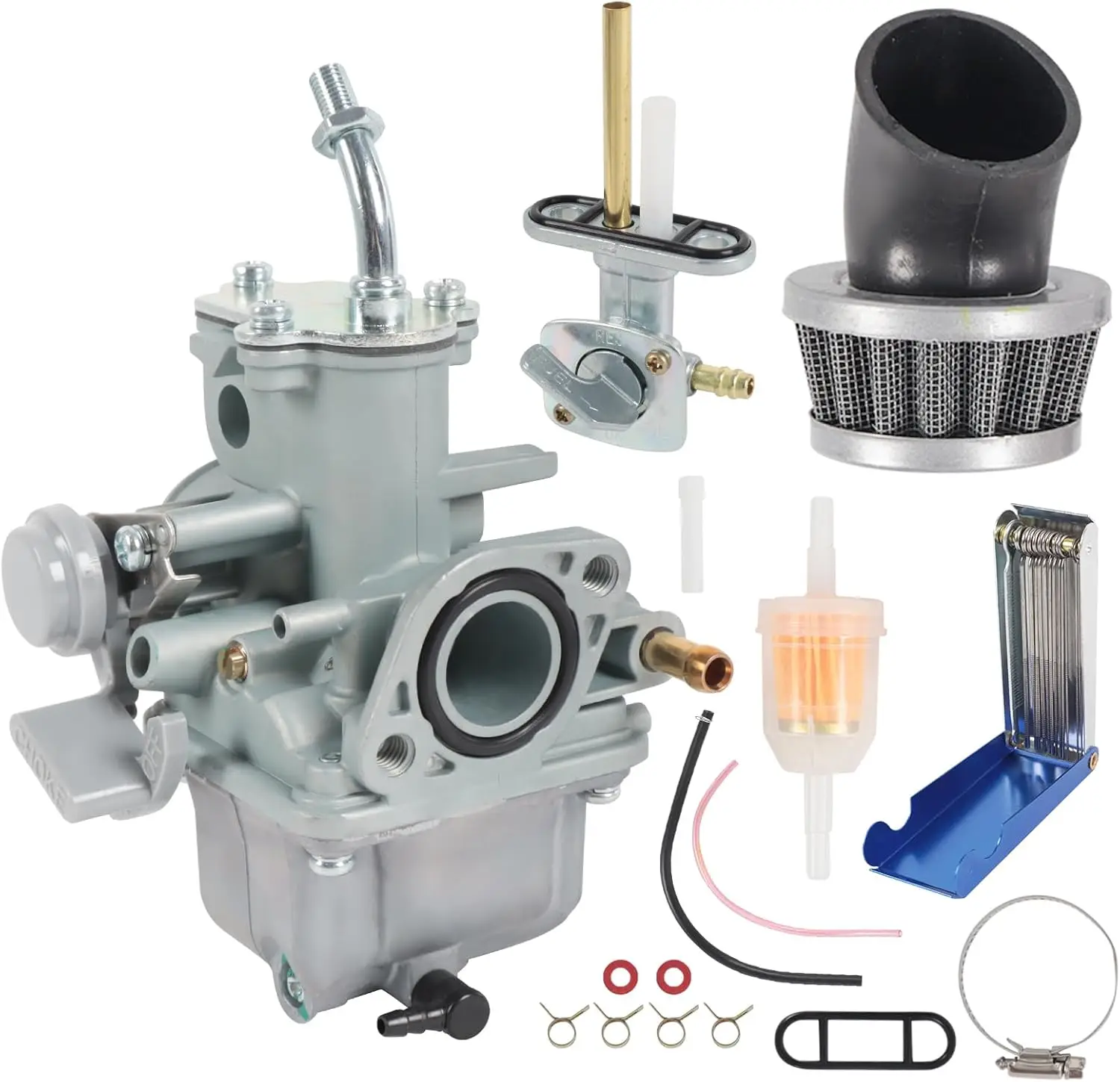 Carburetor Replacement For Yamaha Raptor 80 YFM80, Raptor 50 YFM50, Grizzly 80 YFM80 2002-2008, Champ 100 YFM100 1987-1991