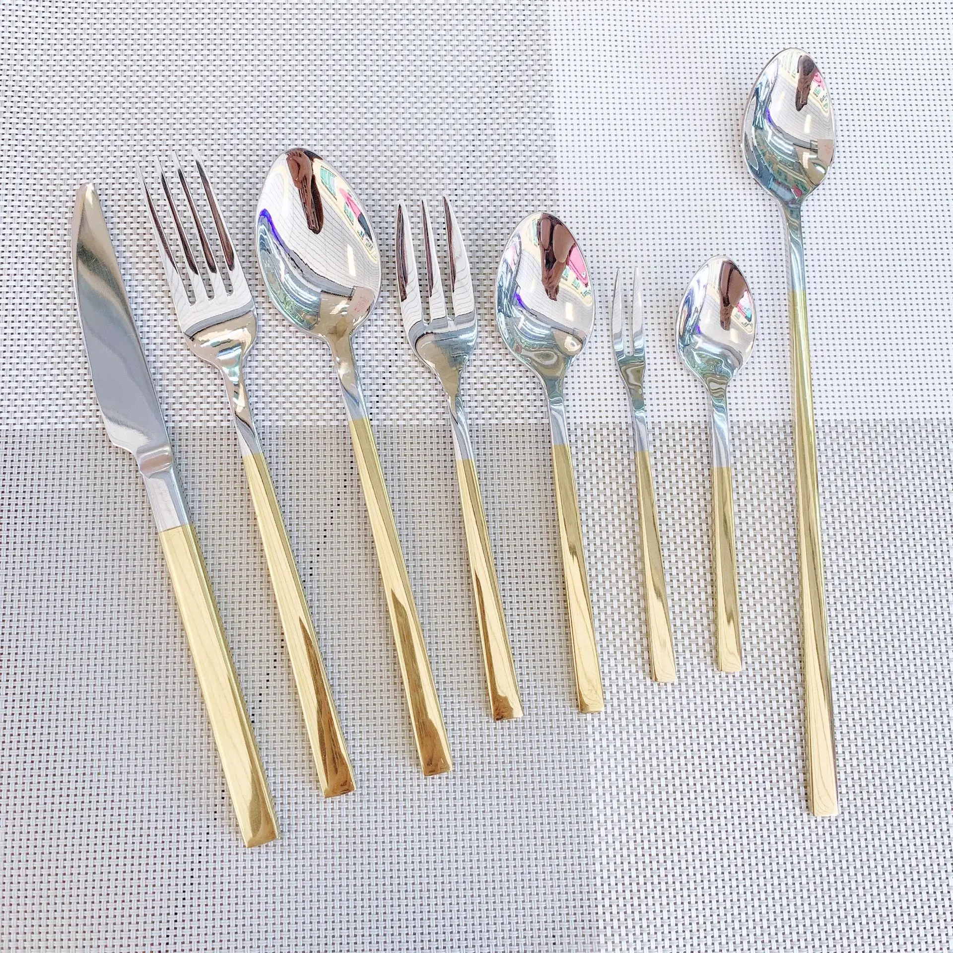 

Thickened Western Tableware, Knife and Fork, Spoon, Spoon, Spoon, Hotel Supplies