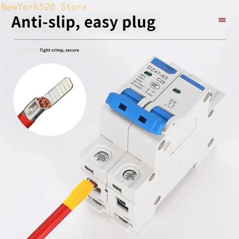10Pcs Cable Lug Air Switches Connectors For Secure Wiring And Current Transmission N84C