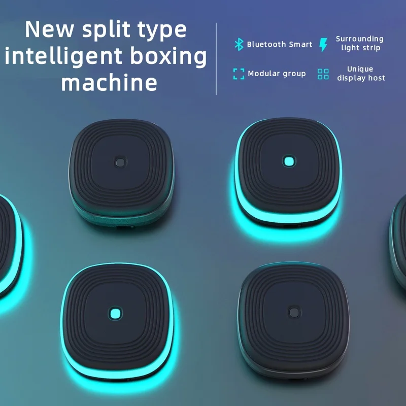 Smart split-type Bluetooth music boxing target home suspended fitness adult fighting boxing reaction target Body Building
