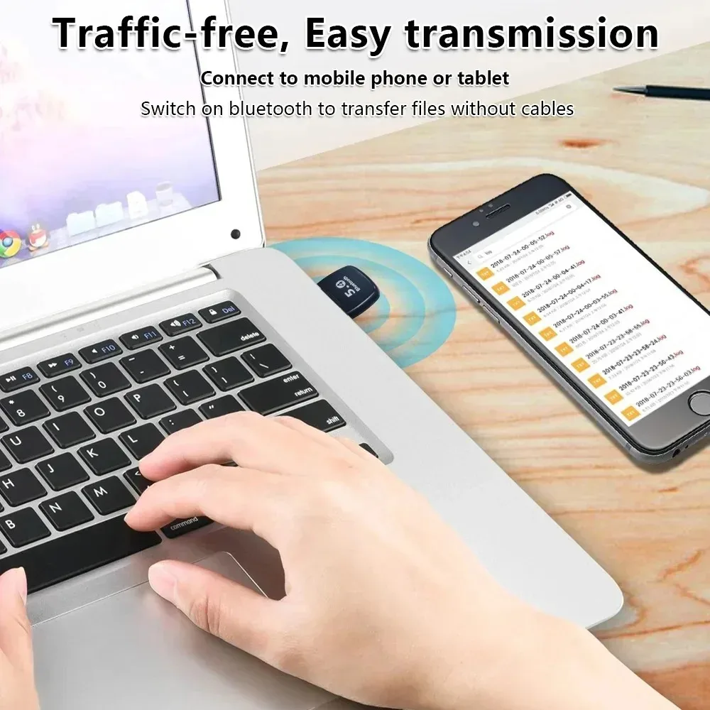 Bluetooth 5.4 USB Adapter Bluetooth Adaptador for PC Dongle Wireless Mouse Keyboard Music Audio Receiver USB Transmitter