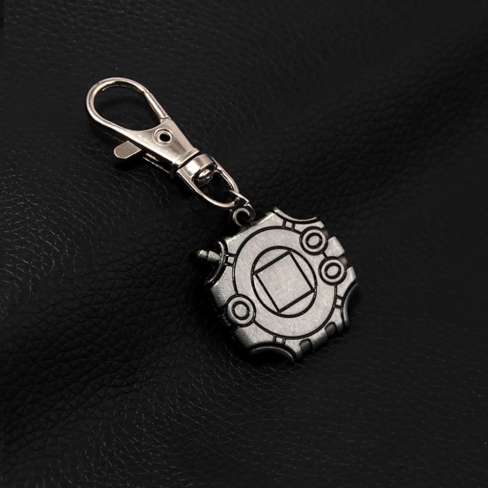 Аниме Digimon Adventure Digivice Вдохновленные Винтажные Подвески Унисекс Эволюционный Кулон-брелок Для Геймеров Модные Сереб...