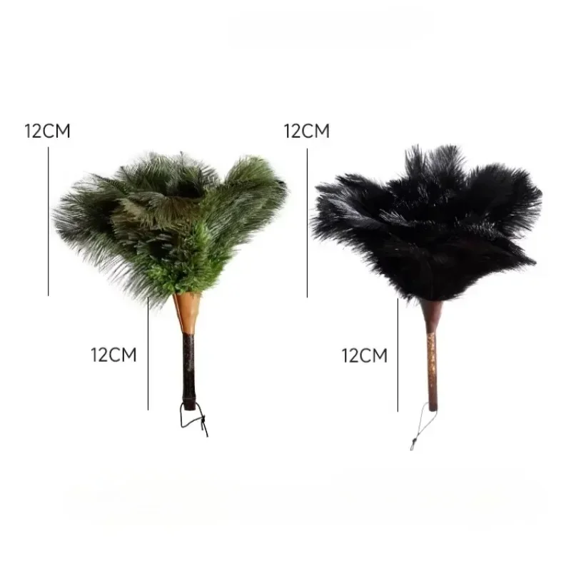 Ostrich Feather Duster House Cleaning Products Feather Duster Static Electricity Crevice Dust Sweeping Dust Cleaning Gadgets