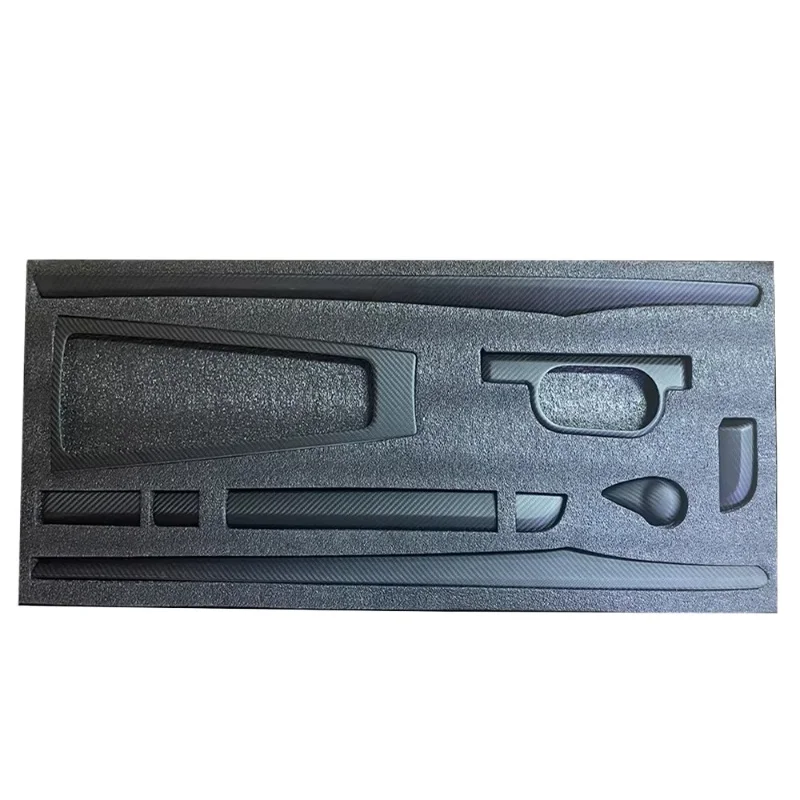 

For 718 911 981 Boxster Cayman Center Console Real Carbon Fiber Trim Cover Dashboard Gear Shift Panel Car Interior