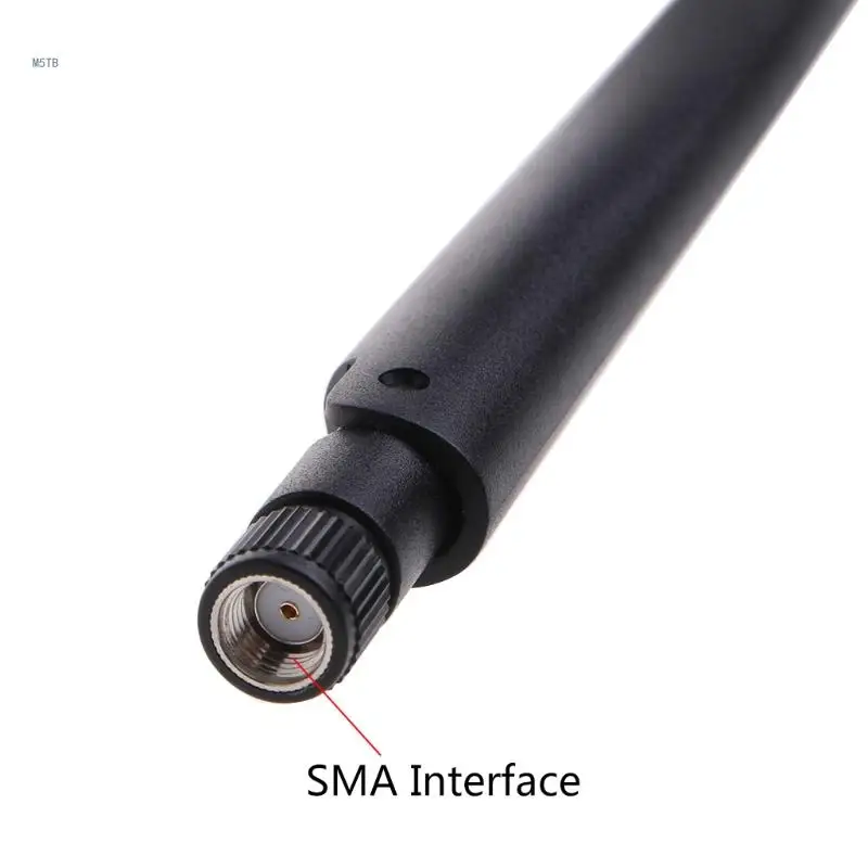 Enrutador de RP-SMA para tarjeta WiFi, antena de banda Dual, 2,4 GHz, 5GHz, 5DBI