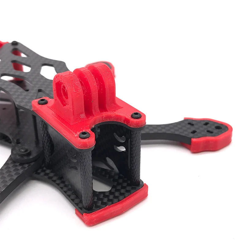 Apex 3 3 polegada 147mm wheelbase de fibra carbono quadro kit com 3d tpu impresso suporte peças para rc fpv corrida zangão quadcopter