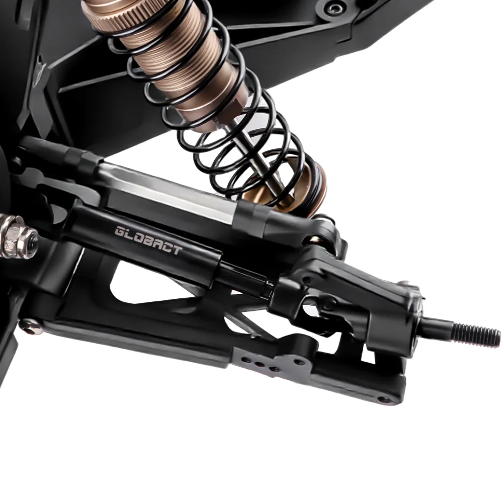 GLOBACT 1144 Steel CVD Driveshaft Front & Rear Drive Shafts Heavy Duty Axles Set for Traxxas Slash/Rustler/Stampede/Hoss VXL 2WD 4X4 1/10RC Truck Upgrade Parts Replace #6852 (4PCS) - view 7