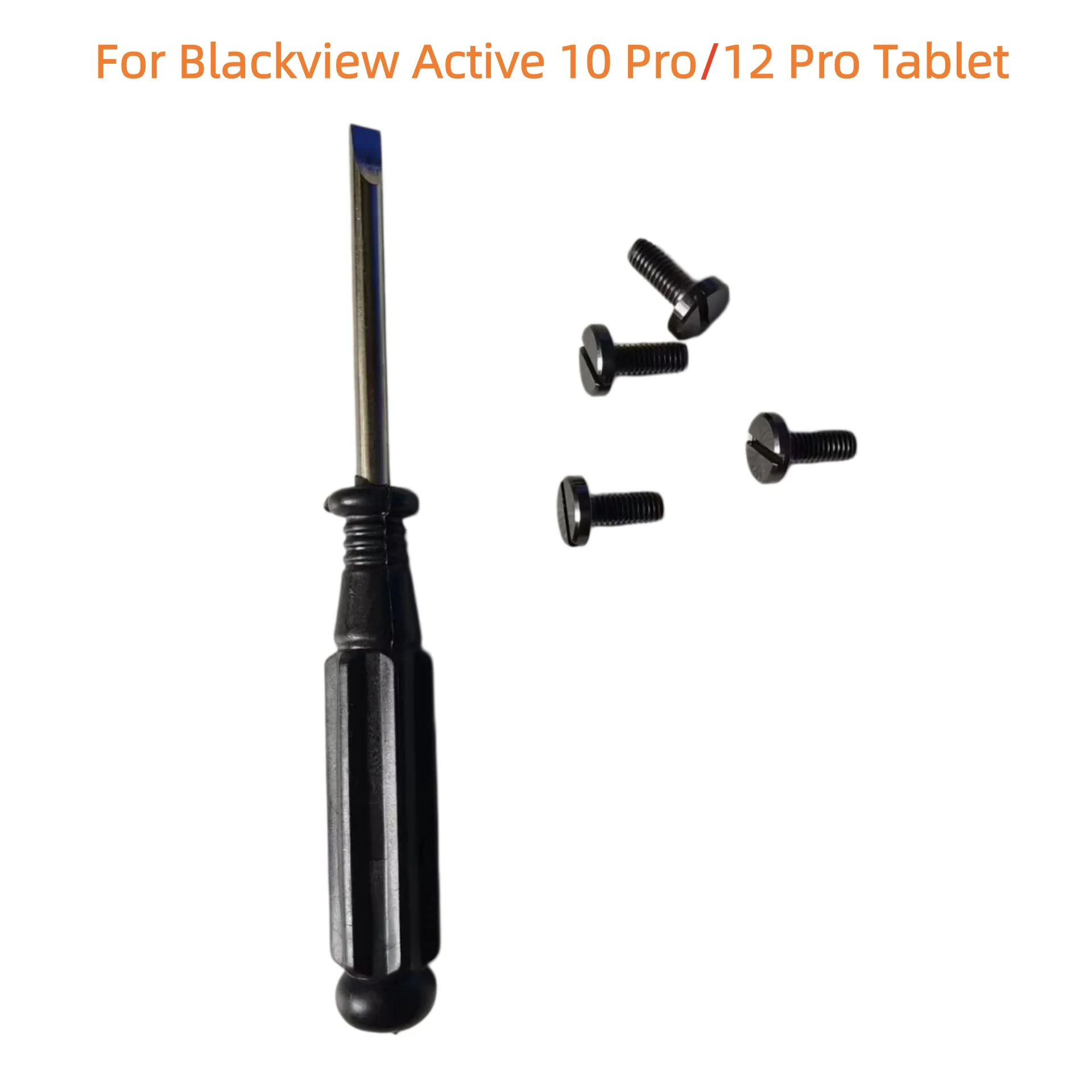 Nouveau pour la tablette Blackview Active 10 12 Pro : Kit d'outils de réparation avec vis à tête fraisée en acier inoxydable et tournevis plat.
