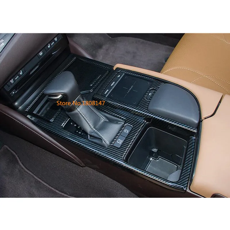 Car Shift Stall Paddles Cup Switch Button Frame Stick Trim Armrest For Lexus ES ES200 ES250 ES300 ES350 2018 2019 2020 2021 2022