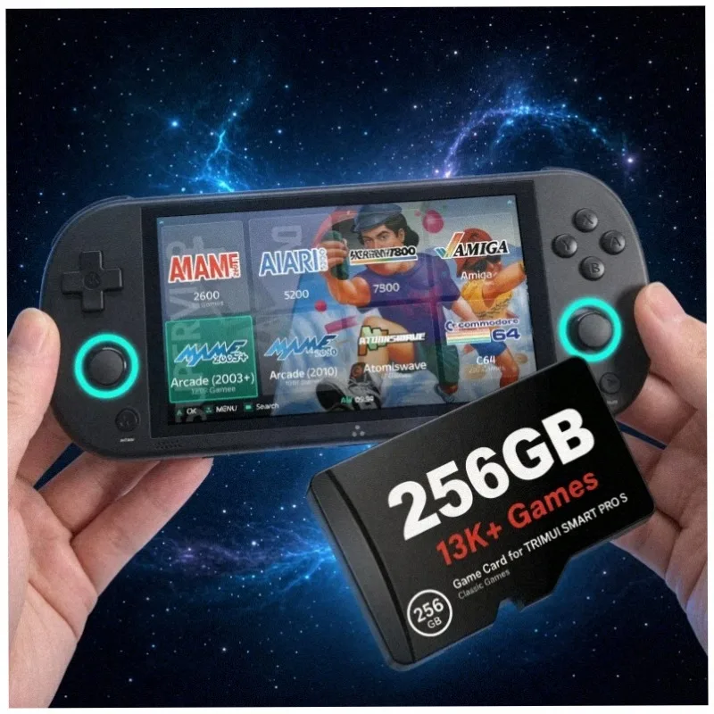 TF Card 30000 Games For Trimui Smart Pro S Retro Game Console 50+ Emulators PSP/PS1/MAME/SS Memory Card for Trimui PSP Card Gift