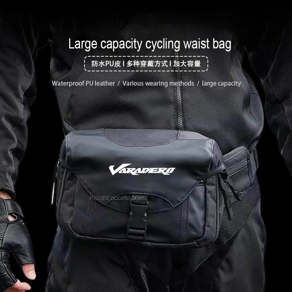 For Honda Varadero XL1000 VFR1200X  New Waterproof hip bags saddle bag hip bag leg bag general Phone Fanny Pack Bag