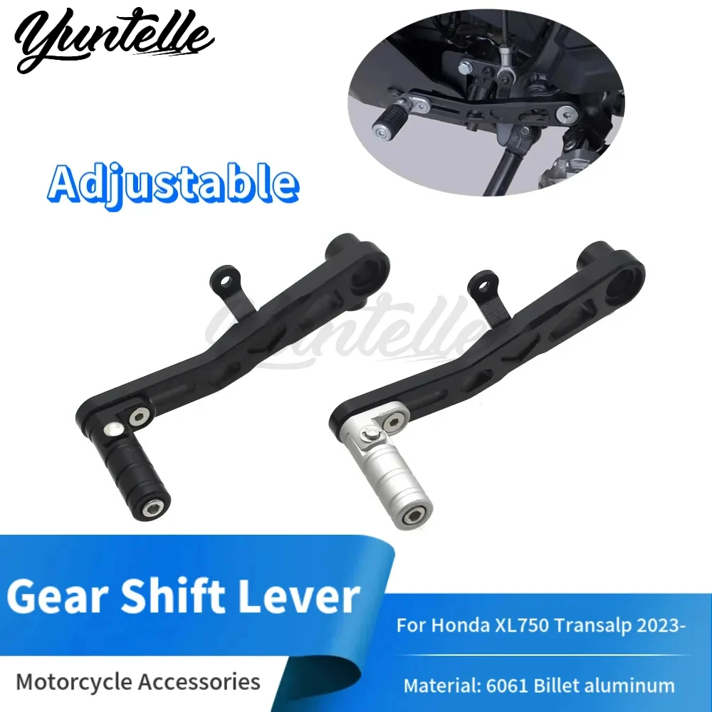 Left Gear Shift Lever For Honda XL750 XL 750 TRANSALP 2023 2024 Motorcycle Accessories CNC Bike Folding Adjustable Shifter Pedal
