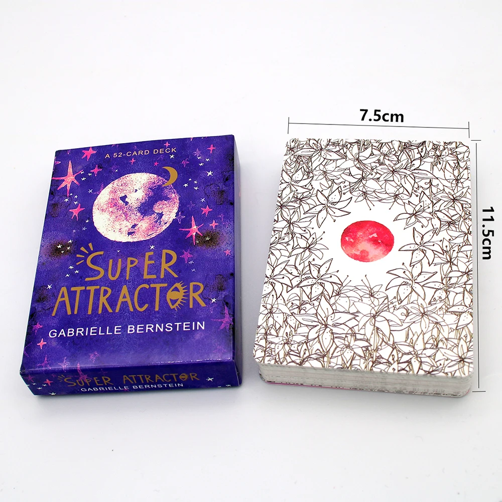 Super Attractor Oracle Deck Angels and Ancestors Oracle Cards Fortune Telling Game Divination Tools Card Game Gabrielle Bernstei