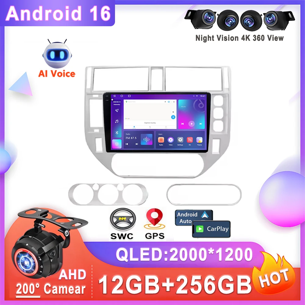 

Car Radio Android 16 For Ford Kuga MK1 2008 - 2012 Car Multimedia Player Navigation Stereo GPS No 2din DVD Head Unit Screen GPS