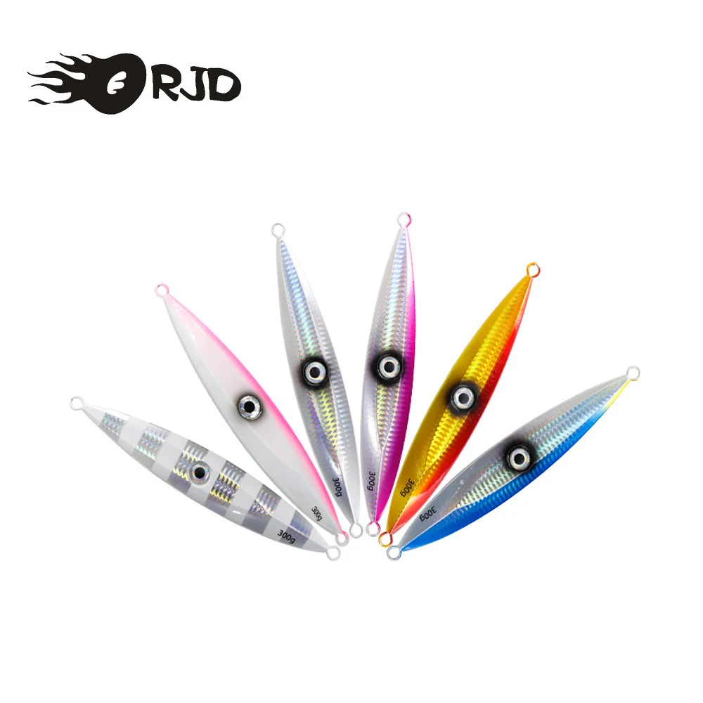 

ORJD Artificial Hard Fishing Lure 40g-250g Metal VIB Slow Jigging Wobblers Luminous Bait Carp Bass Fishing Tackle Accessories