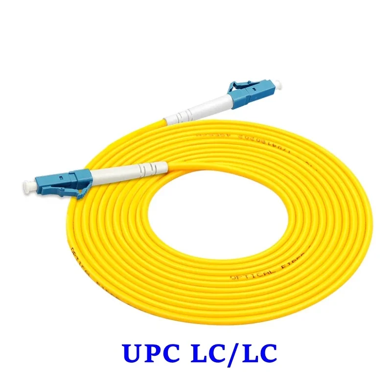 FC LC SC APC zu SC LC UPC Fiber Jumper Glasfaser Patchkabel Kabel Single Mode 9/125 652D Kabel 1-50 m