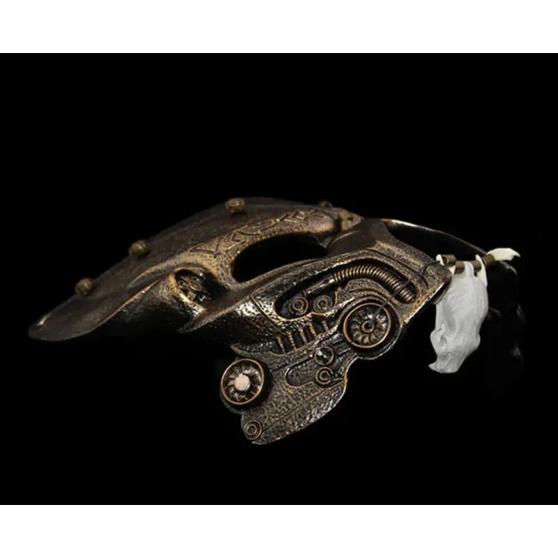 قناع المفترس تأثيري الغريبة مقابل. المفترس نسخة طبق الأصل خوذة الفزع الجنود دعامة الهالوين