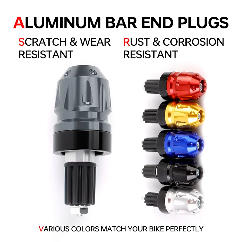 

For SYM CRUISYM 125 180 300 GTS 250i 300i Maxsym 400 600 jet 14 125 TG Pole End Plug Handle Balance Block Motorcycle Accessories