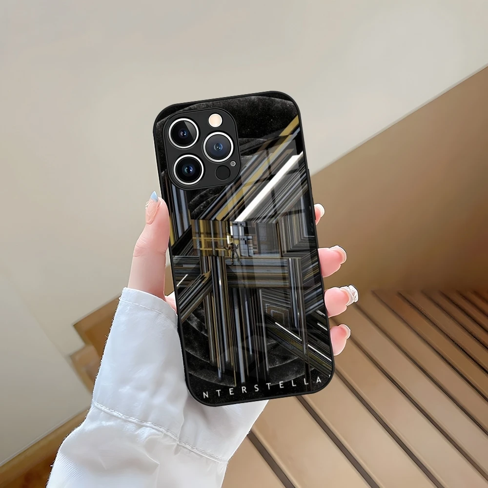 حافظة لهاتف آيفون 13 15 14 16 12 11 Pro XS Max Plus Mini X XR 8 7 6s SE2020 من الزجاج المقسى #3