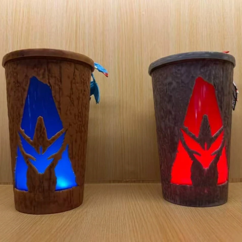 الصورة الرمزية الأصلية 3: كوب علوي لفيلم النار والرماد، هدية لعبة كوب ماء قابلة للجمع للسينما الحصرية، باستثناء القش