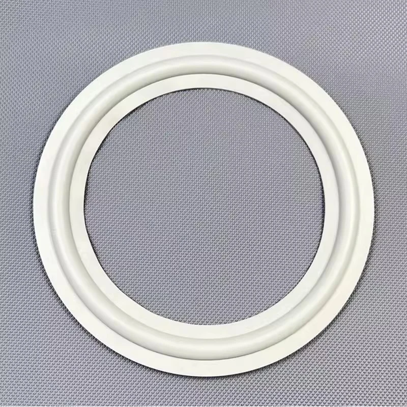 2x6.5 "/7"/8 "بوصة المتكلم المطاط مطوية حافة حلقة مكبر الصوت إصلاح الجانب المحيطي دائرة استبدال أجزاء 153 مللي متر-195 مللي متر/6.02 "-7.68"