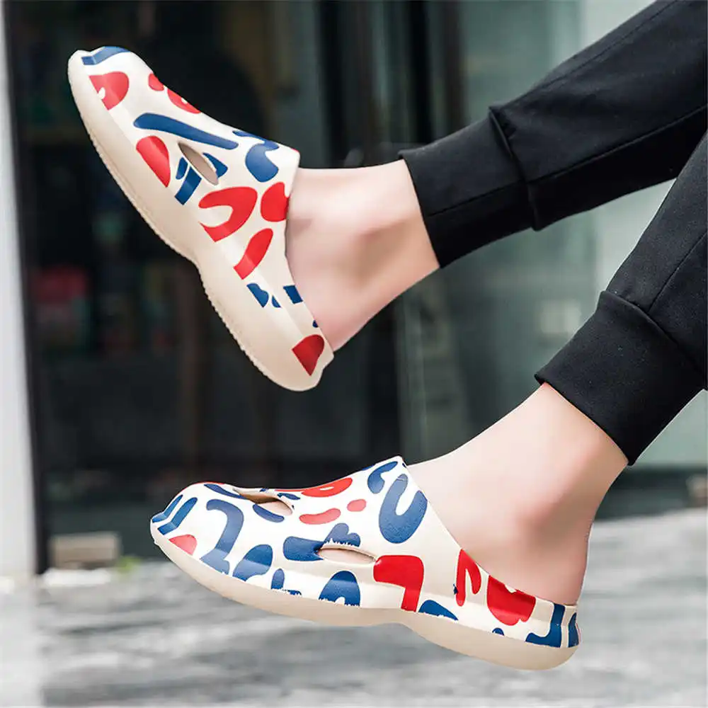 

35-40 красочные мужские гавайские сандалии, летние мужские туфли, противоскользящие тапочки, спортивные кроссовки специального назначения