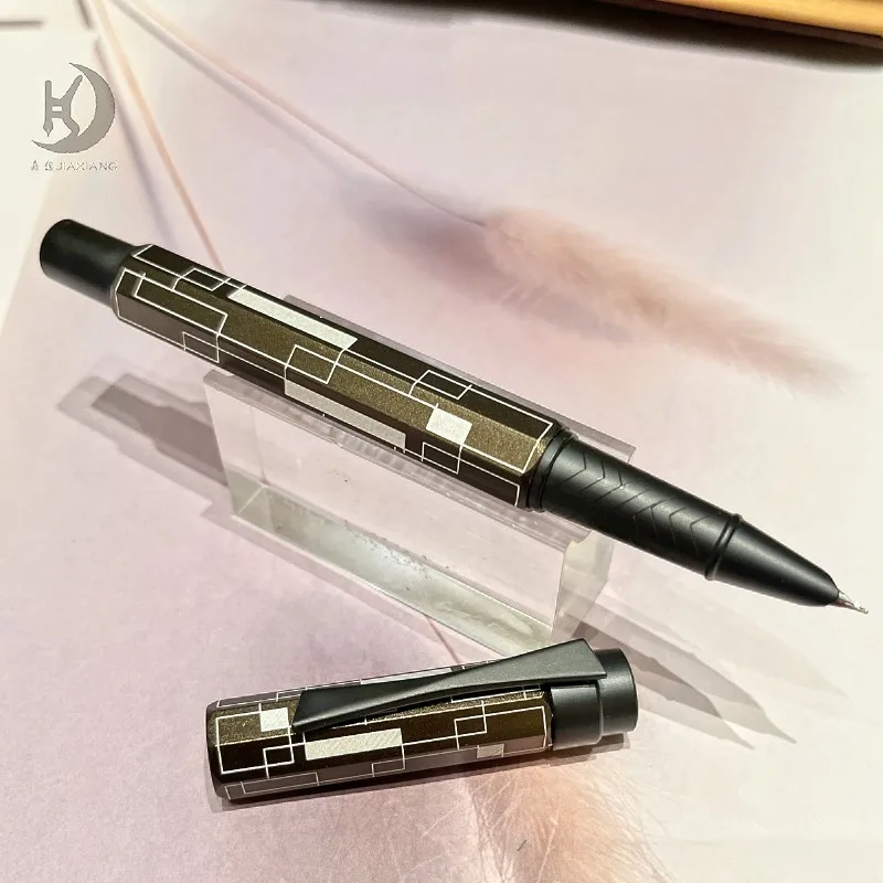 1 Stück Yongsheng 9678 Neuartiger achteckiger Füllfederhalter, einzigartiger Design-Stift, perfekt als Geschäftsgeschenk, Bürogeschenk, Festgeschenk – Detail 3