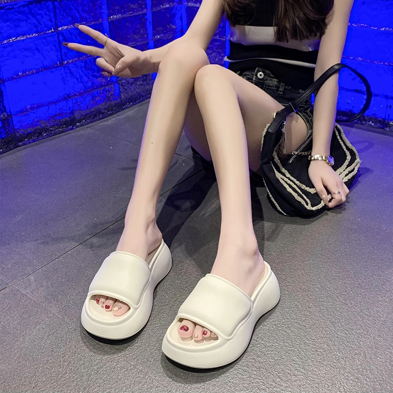 Women's Shoes 36-41 Simple Home Slippers Comfortable Sandals Soft and Lightweight Flip Flops New Hot Selling Casual Shoes