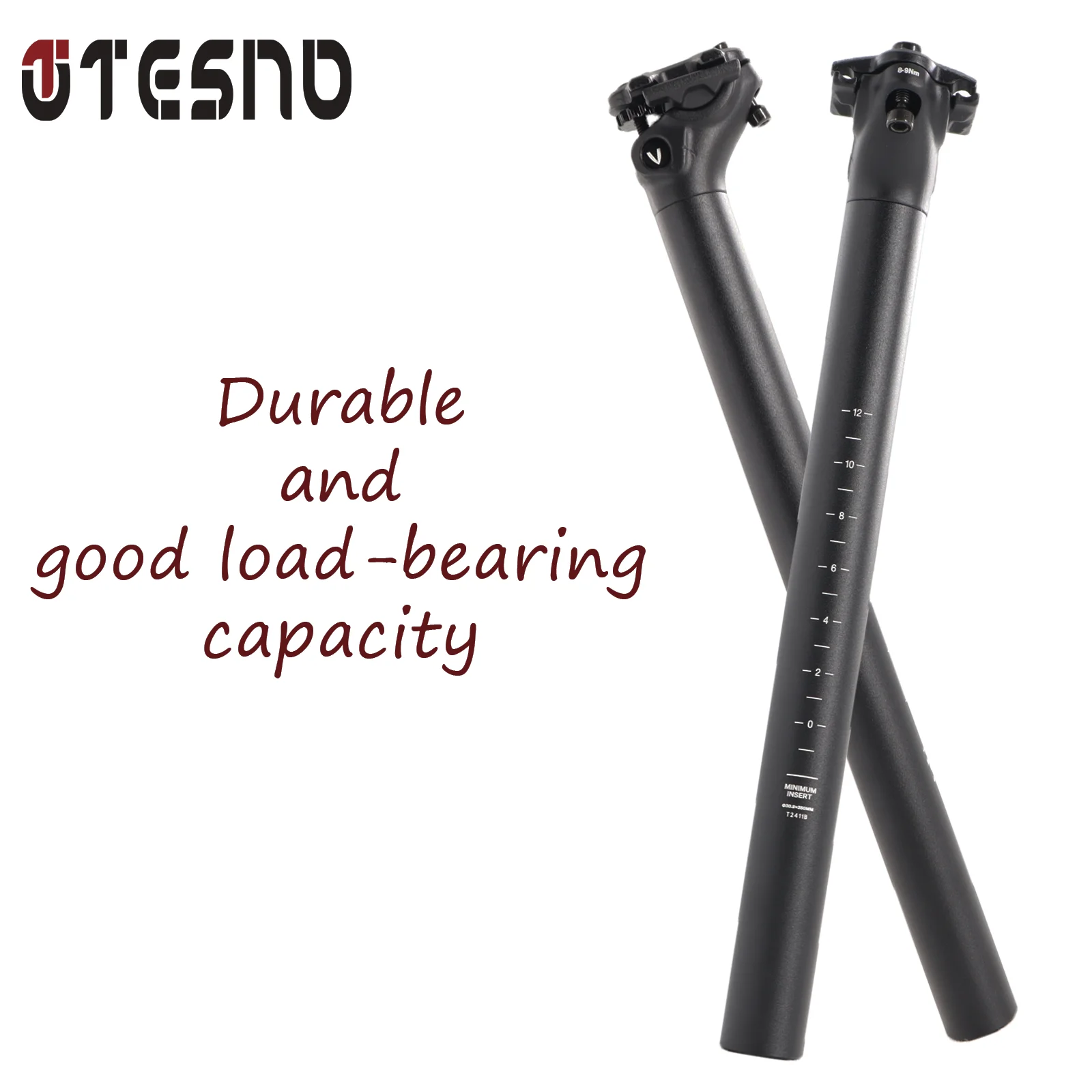 

TESNO Велосипедный Сверхлегкий подседельный штырь для горного велосипеда/дорожного велосипеда 30,9/31,6 мм * 350 мм, подседельный штырь для велосипедных деталей, капельница для MTB
