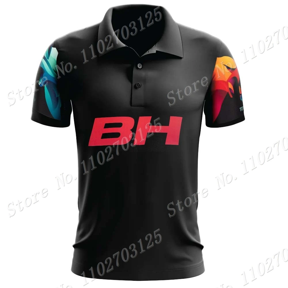 2023 BH Coloma Team Casual Polo Shirts Men Fashion Espana Short Sleeve Jersey clothing Business clothes