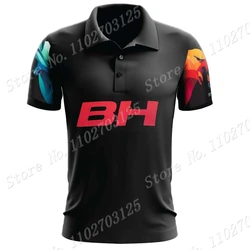 2023 BH Coloma Team Casual Polo Shirts Men Fashion Espana Short Sleeve Jersey clothing Business clothes