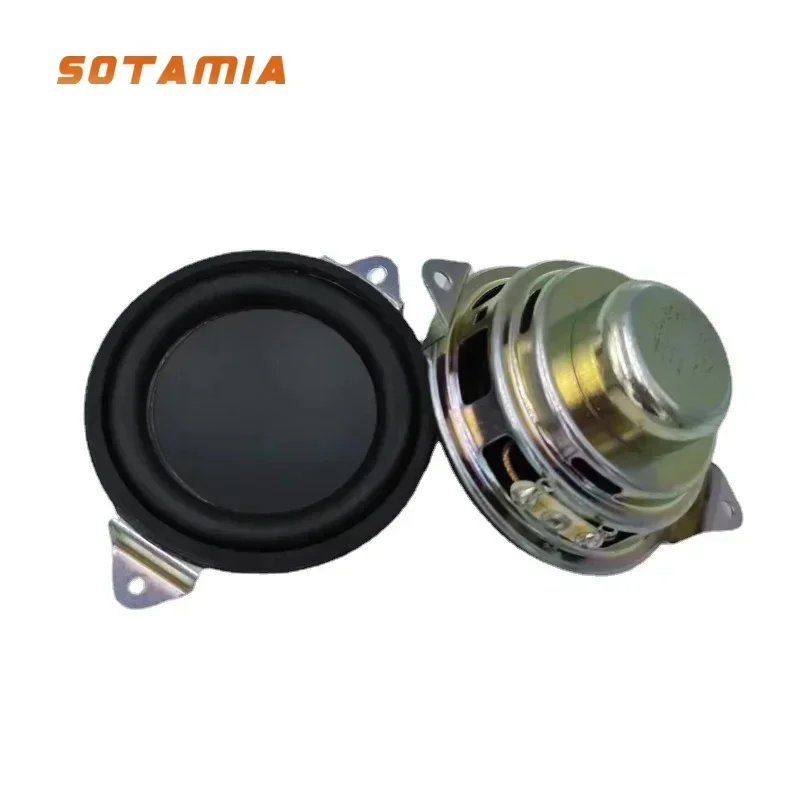 SOTAMIA 2Pcs 1.5 Inch Full Frequency Speaker 4 Ohm 15W HIFI Speaker Home Theater Loudspeaker for Harman Kardon Aura Studio3