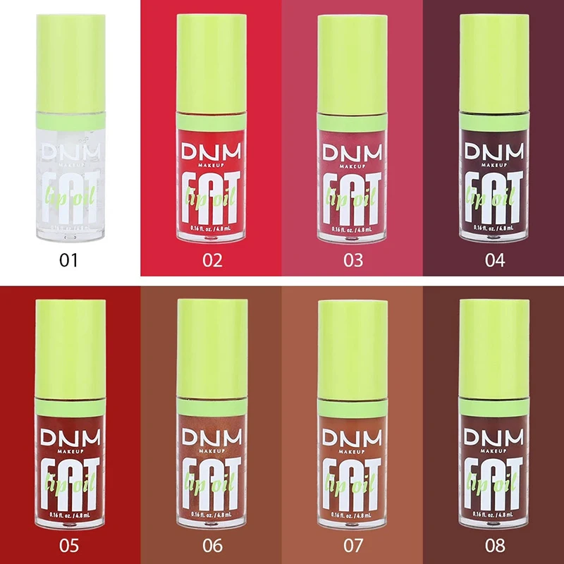 Brilho Labial à Prova d'Água, Longa Duração, Hidratante, Não Gruda no Copo, Não Desbota, Embalagem Verde, Maquiagem Labial Cosmética