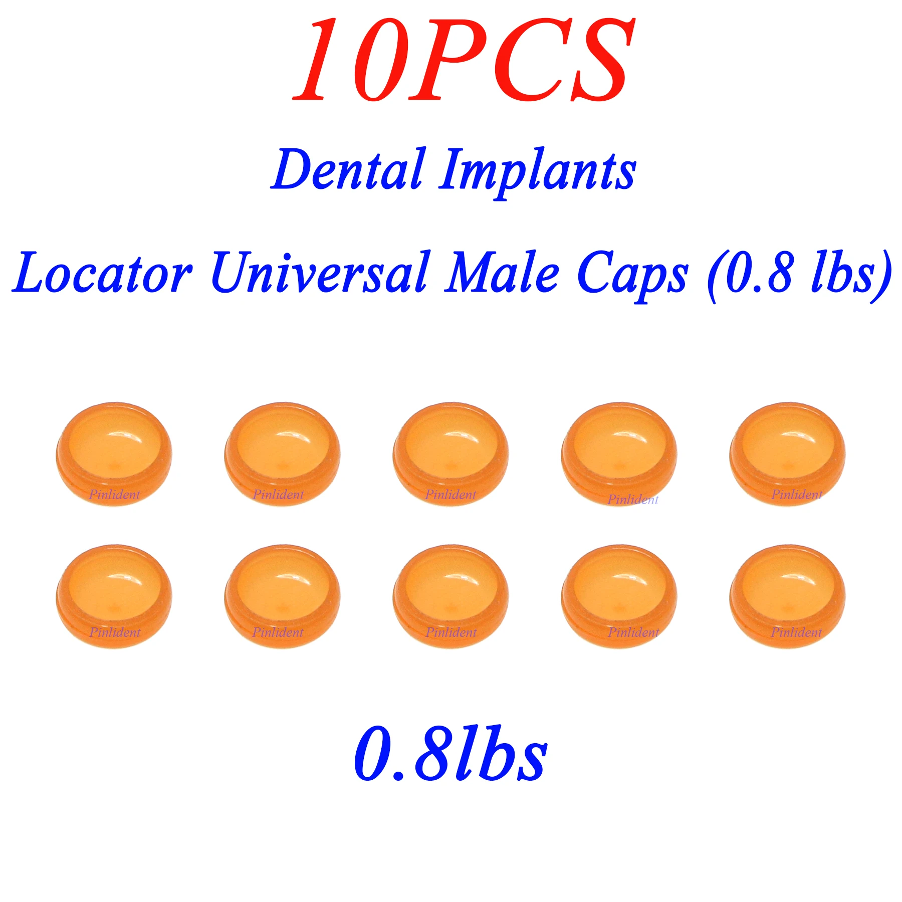 Dental Strong Retentive Caps Overdenture Attachment Abutments Core Tools Overdenture Replacement Caps Retention Caps 0.8lbs