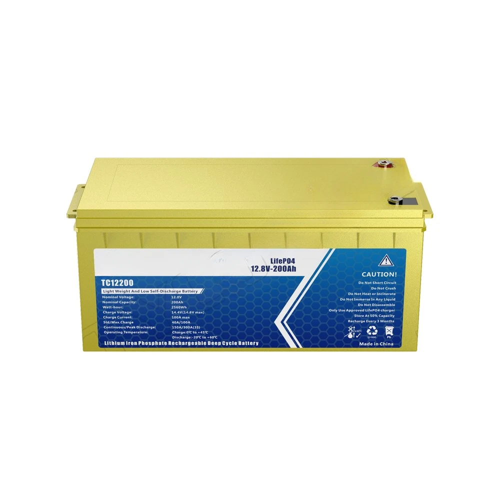 

Llithium iron phosphate battery 12v 200ah lifepo4 lithium ion battery for solar energy system