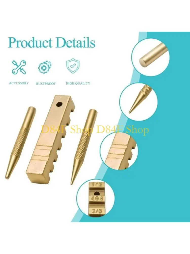 D84F Durablity Chainsaw Chain Fixing Set Steel Construction Professional Repair Accessories