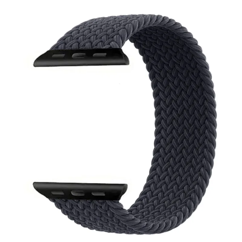Pleciony pasek Solo Loop do Apple Watch Serii 12 11 10 9 7 8 SE Ultra 4 3 49mm 46mm 42mm 44mm 45mm Bransoleta Correa Paski do iWatch — 2