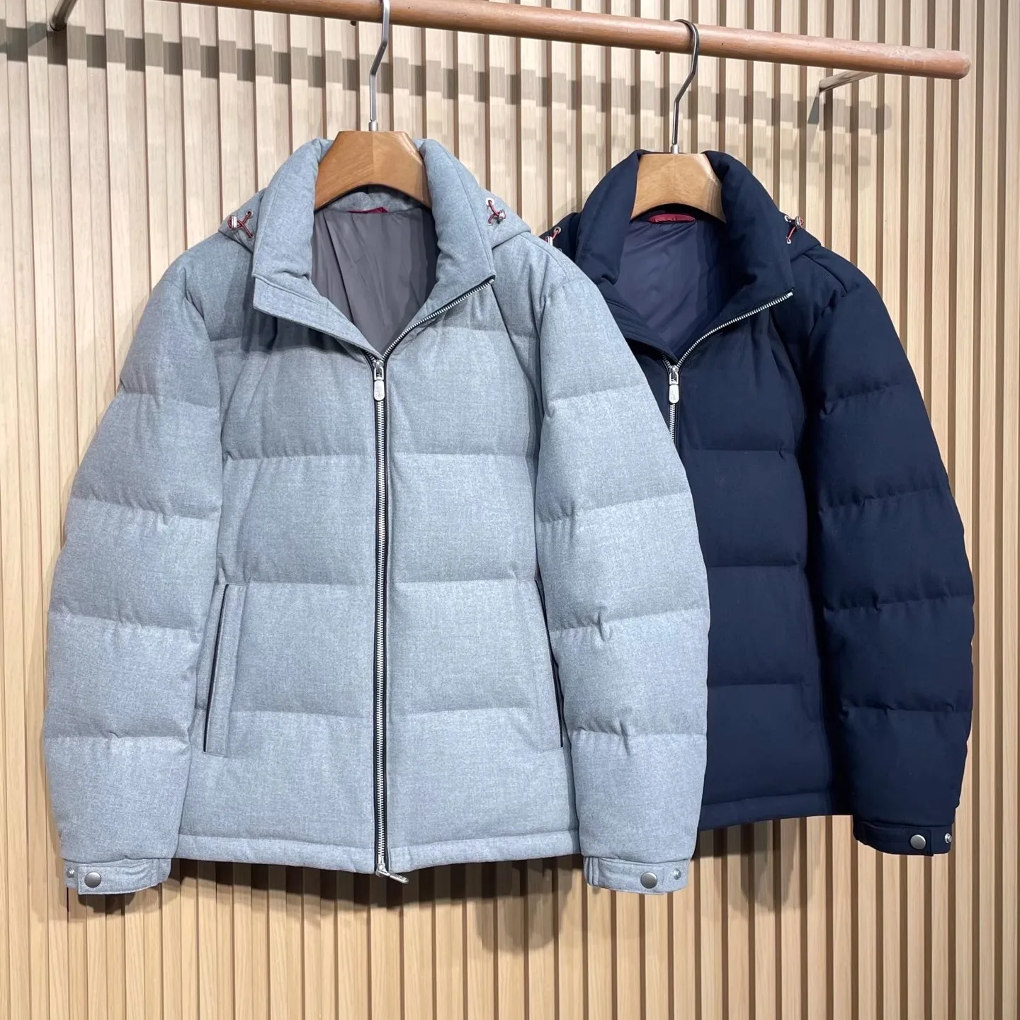 

Italian BC Casual Warm Hooded Down Jacket