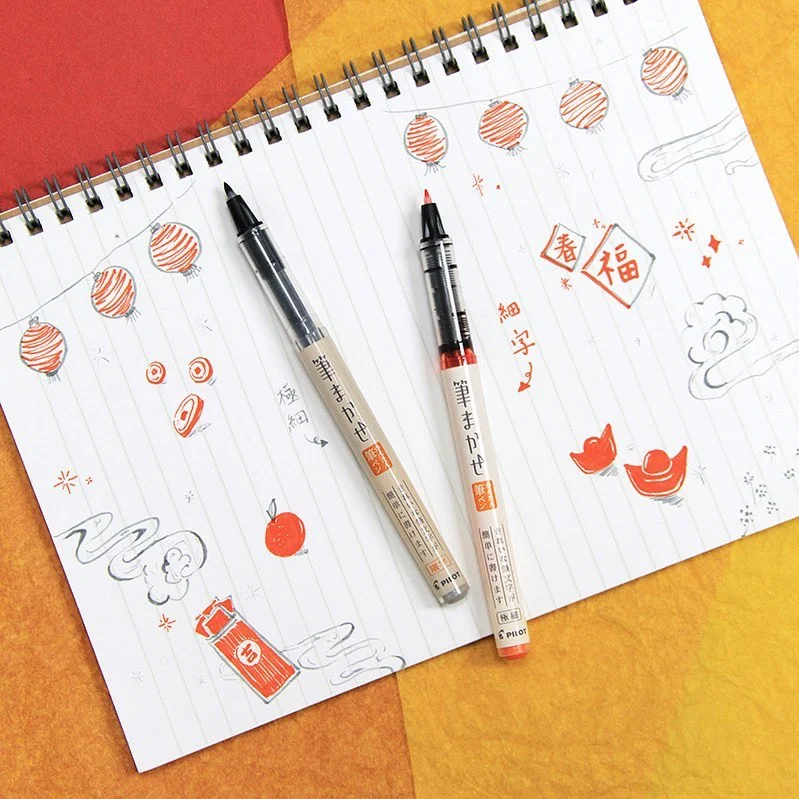 

Японский пилот, прямая жидкая красивая ручка, ручка с мягким наконечником P-SVFM-20EF, практика рисования, каллиграфия, мягкая кисть для рисования, художественные канцелярские принадлежности