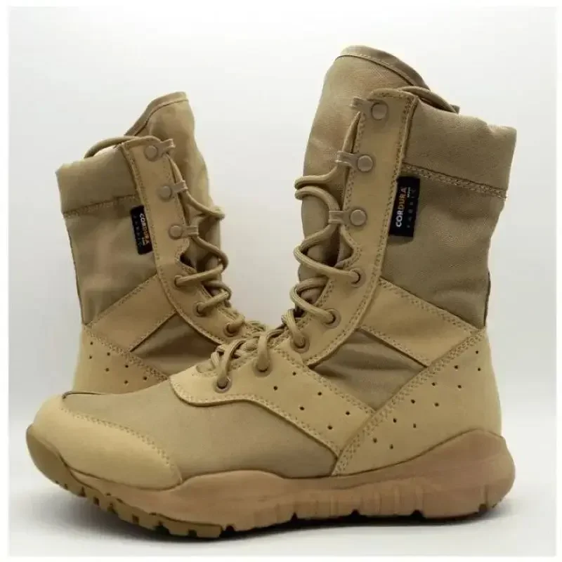 Desert boots 2025 high top tactical boots lightweight combat boots breathable special operations boots