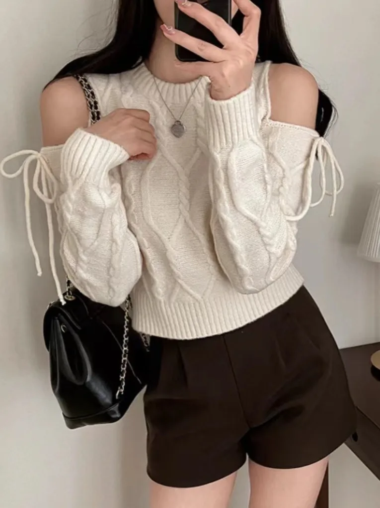 

Шикарный свитер Cisas Aosphere Design с волнистым узлом и длинным светом, мягкий круглый свитер Ne ort для девочек