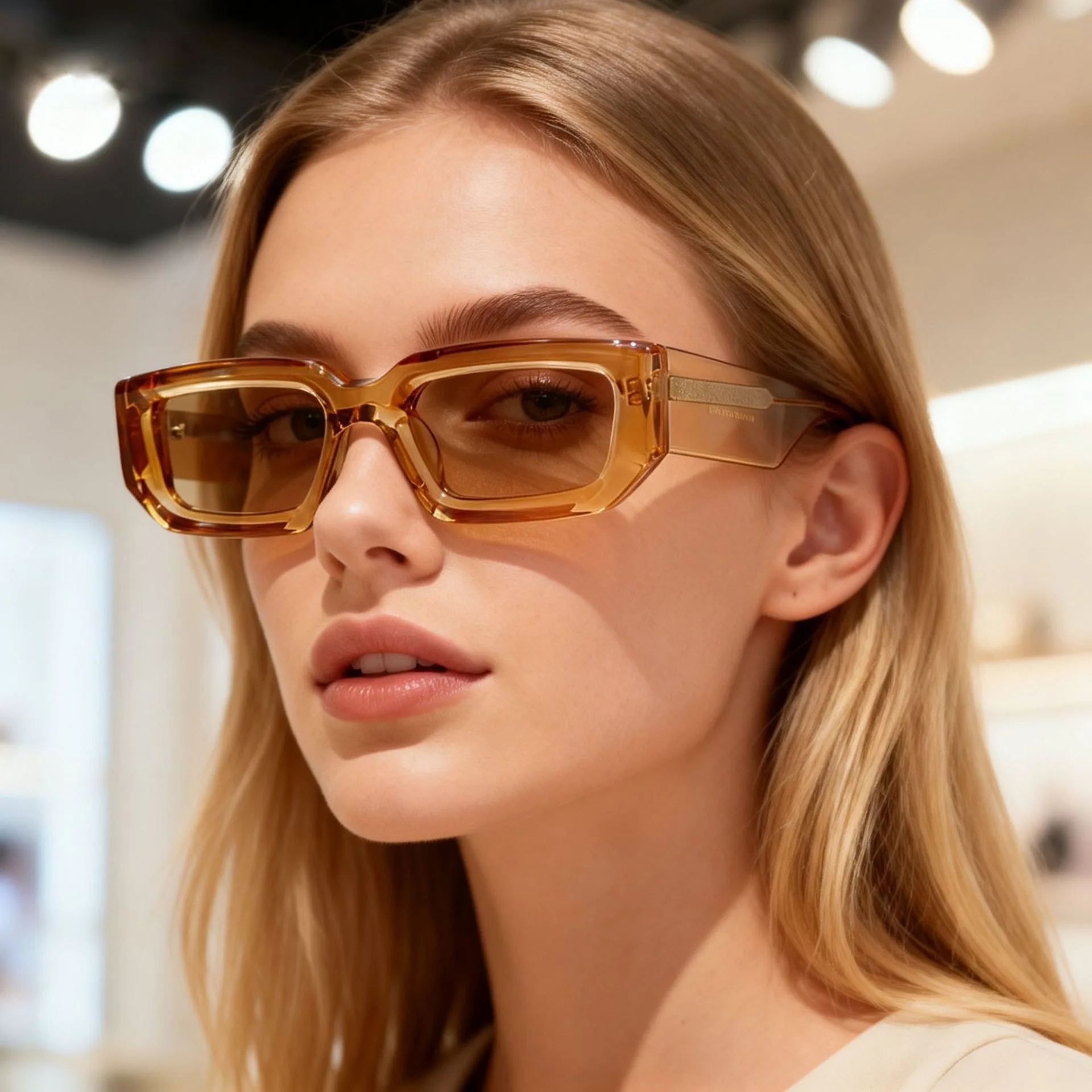 

Polazied Sunglasses Acetate Men Rectangle Handmade Sun Glasses High Quality Glasses Frame Vintage Classical Ladies UV400