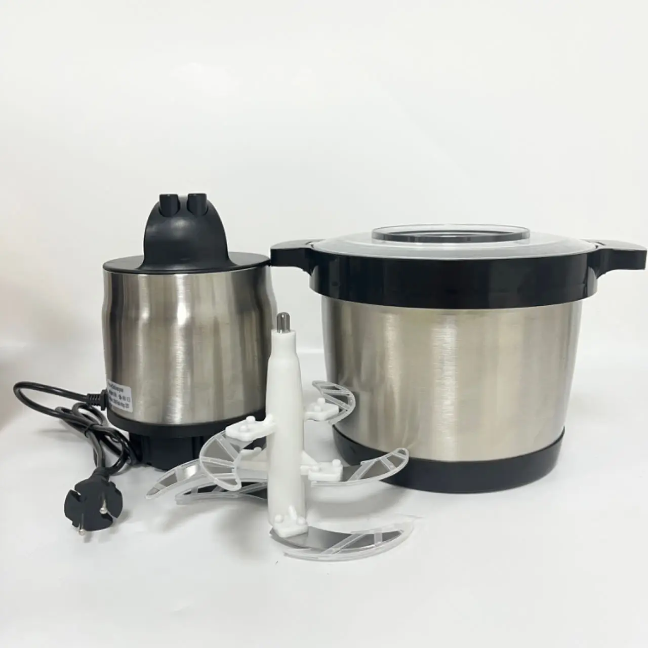 Máquina para golpear tablones de yuca, libras de acero inoxidable para fabricante de Fufu, utensilios de cocina africanos para el hogar, 6L