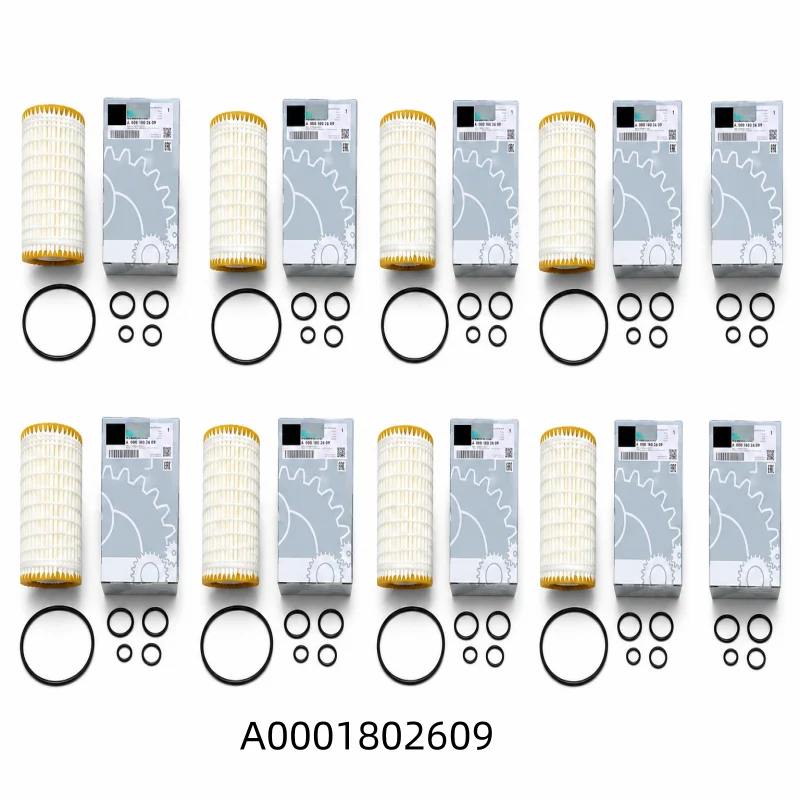 10Pcs Oil Filter A0001802609  For Mercedes Benz C219 CLS 280 300 320 350 500 55AMG 63AMG 2004-2010 Model High Quailty Oil Filter