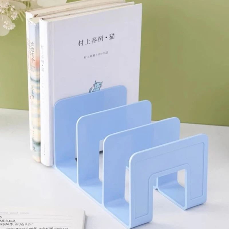 Multi-function Book Magazine Bookshelf Storage Stand Desk Organizer Holder For Book Magazine CD Files School Office Supplies