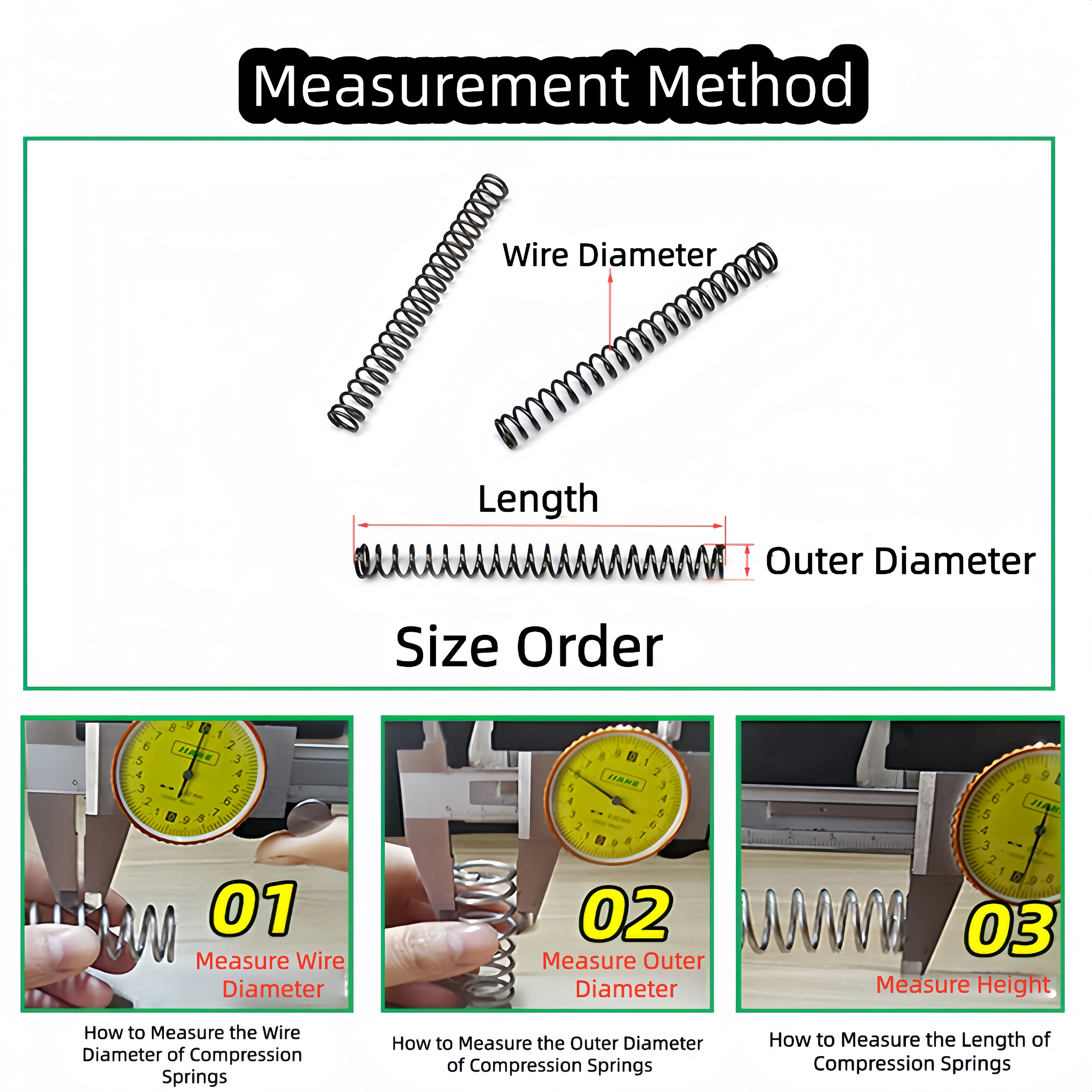 Combo Spring 1.2mm Wire Steel Compression Pressure Spring Y Type Torsion Spring Shock Damping Return Rebound For DIY Auto Hardwa