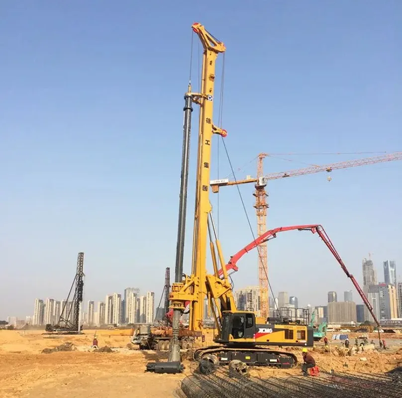 Rotary Drilling Rig XCM-G XR220D CFA 24m Max.Drilling Depth