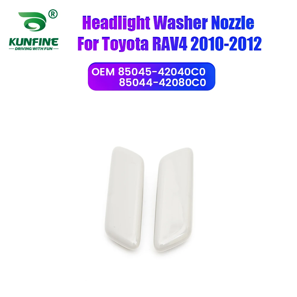 

Автомобильная фара, передний бампер, омыватель, распылительная насадка, крышка насоса для фар для Toyota RAV4 2010-2012 85045-42040C0 85044-42080C0