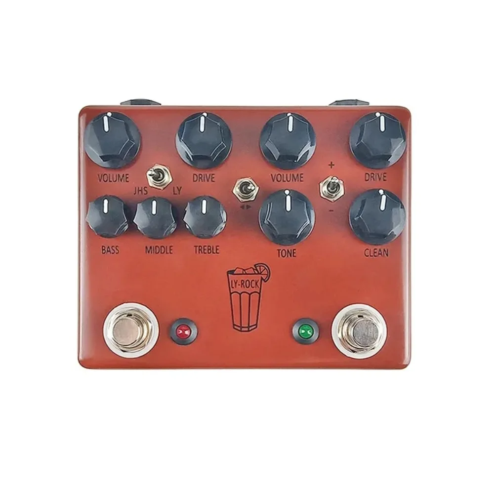 Pedal de guitarra LY-ROCK para JHS Sweet Tea V3, Pedal de distorsión Overdrive, accesorios de guitarra, efector, bricolaje